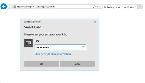 vmware horizon select a smart card|Configuring Smart Card .